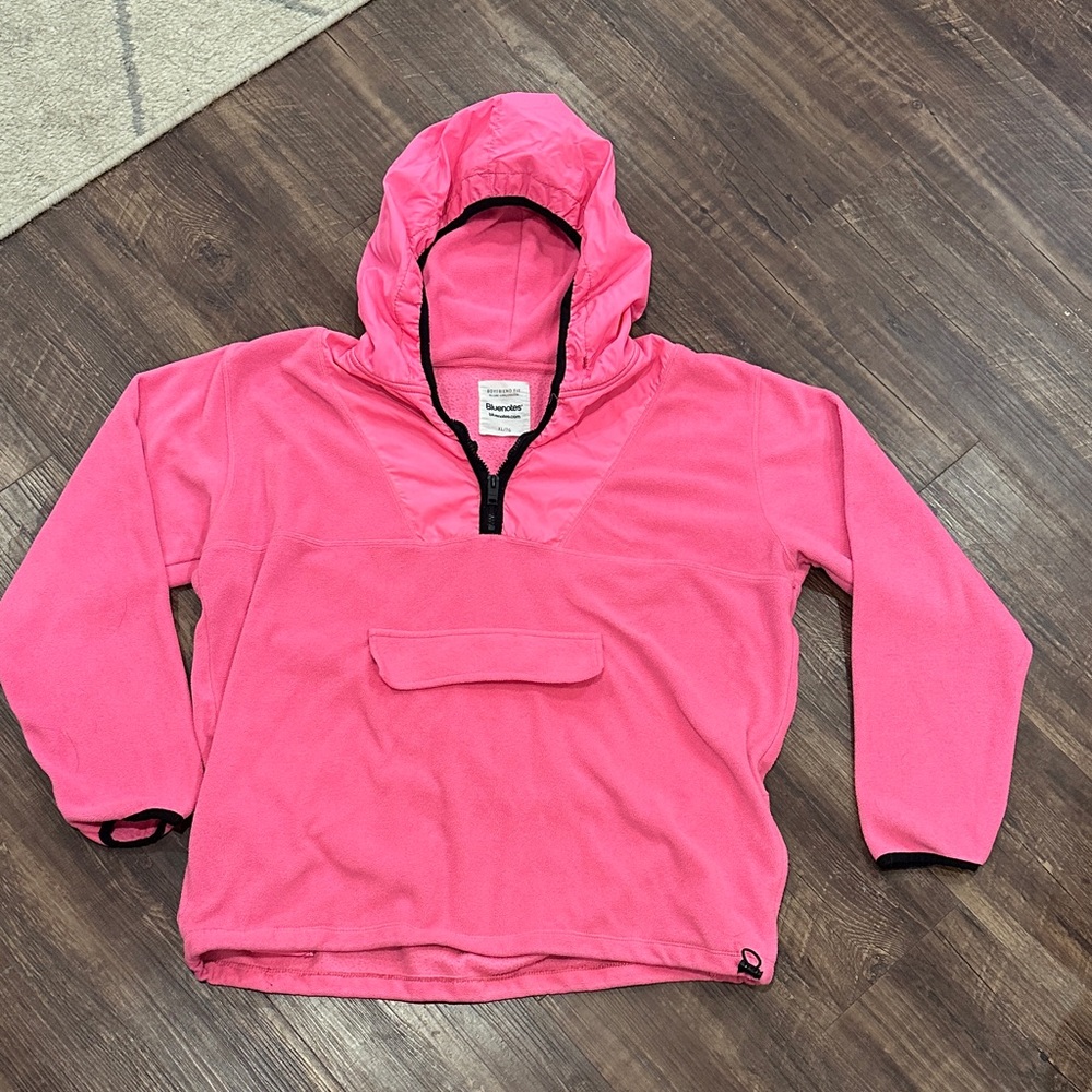 Bluenotes Bright Pink Fleece‎ Pullover